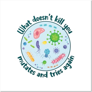 What Doesn't Kill You Funny Science Posters and Art